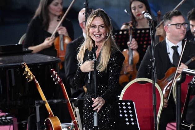 December 6, 2025, Rome, Rome, Italy: Pope Leo XIV attends the concert for the poor with Canadian singer Michael Steven Buble and Serena Autieri held in the Paul VI Hall in the Vatican. Vatican City 06 12 2025 Rome Italy  - ZUMAa289 20251206_zia_a289_101 Copyright: xMariaxLauraxAntonellix