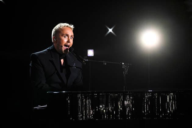 STOCKHOLM, SWEDEN 20251206 Edvin Törnblom performs during the final of Idol 2025 STOCKHOLM SWEDEN x10060x  Copyright: xHenrikxMontgomery TTx IDOL 2025 g-ymwWyd63o