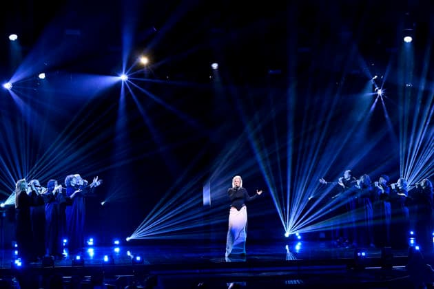 STOCKHOLM, SWEDEN 20251206 Nicolina Mercedes Brandström performs So Will I 100 Billion X by Hillsong United during the final of Idol 2025 STOCKHOLM SWEDEN x10060x  Copyright: xHenrikxMontgomery TTx IDOL 2025 1HQ7bjmiWGU