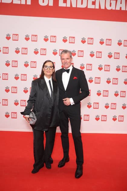 Donation gala Ein Herz für Kinder 2025 Jenny Jürgens and John Jürgens at the TV donation gala Ein Herz für Kinder at Studio Adlershof on 06 12 2025 in Berlin Copyright: xEventpressxKochanx