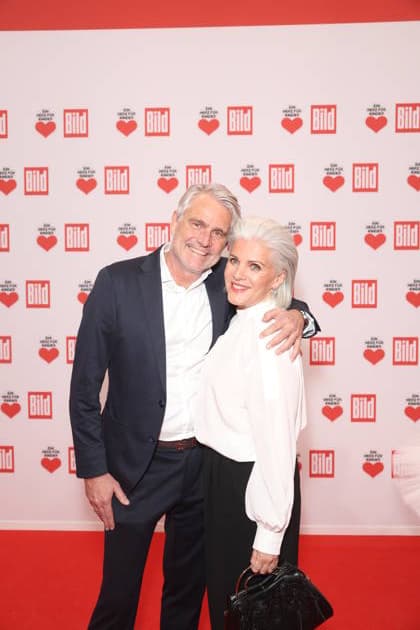 Donation gala Ein Herz für Kinder 2025 Frank Spothelfer and Birgit Schrowange at the TV donation gala Ein Herz für Kinder at Studio Adlershof on 06 12 2025 in Berlin Copyright: xEventpressxKochanx