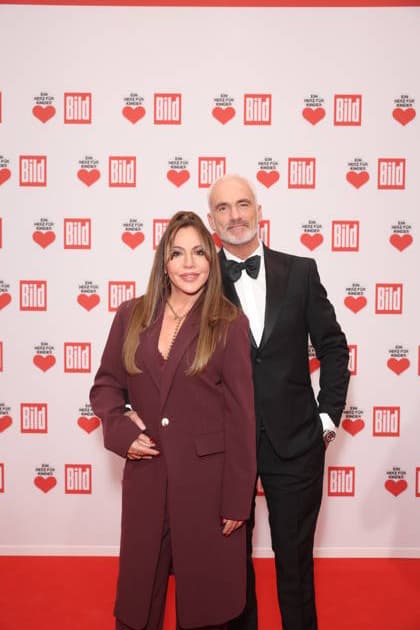 Donation gala Ein Herz für Kinder 2025 Simone Thomalla and Rene Merten at the TV donation gala Ein Herz für Kinder at Studio Adlershof on 06 12 2025 in Berlin Copyright: xEventpressxKochanx