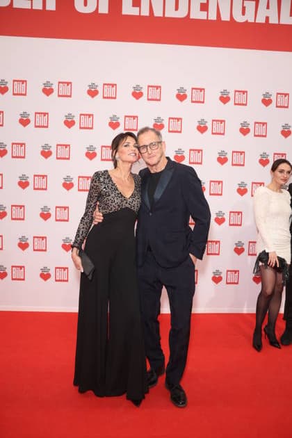 Donation gala Ein Herz für Kinder 2025 Gerit Kling and Wolfram Becker at the TV donation gala Ein Herz für Kinder at Studio Adlershof on 06 12 2025 in Berlin Copyright: xEventpressxKochanx