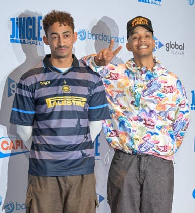 Capital s Jingle Bell Ball 2025 With Barclaycard - Arrivals Jordan Stephens and Harley Alexander-Sule of Rizzle Kicks attend Capital s Jingle Bell Ball at The O2 Arena on December 06, 2025 in London, England., Credit:Jules Annan Avalon  Copyright: xJulesxAnnanx xAvalonx 1057131390