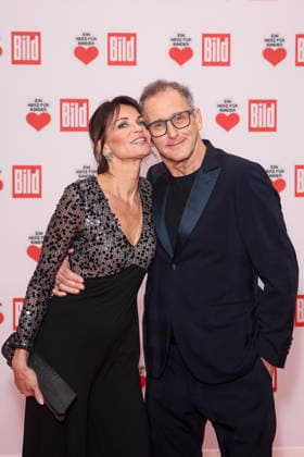 Donation gala Ein Herz für Kinder 2025 Gerit Kling and Wolfram Becker at the TV donation gala Ein Herz für Kinder at Studio Adlershof on 06 12 2025 in Berlin Copyright: xEventpressxKochanx