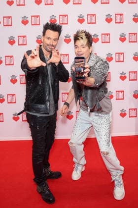 Donation gala Ein Herz für Kinder 2025 Andreas Ehrlich and Chris Ehrlich at the TV donation gala Ein Herz für Kinder at Studio Adlershof on 06 12 2025 in Berlin Copyright: xEventpressxKochanx