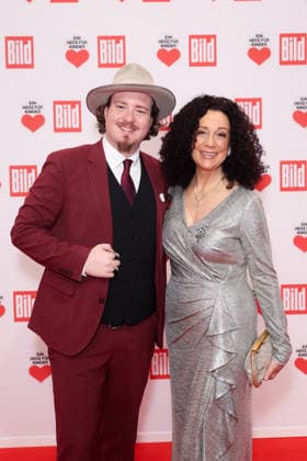 Donation gala Ein Herz für Kinder 2025 Nikolaus Fortell and Barbara Wussow at the TV donation gala Ein Herz für Kinder at Studio Adlershof on 06 12 2025 in Berlin Copyright: xEventpressxKochanx