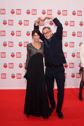 Donation gala Ein Herz für Kinder 2025 Gerit Kling and Wolfram Becker at the TV donation gala Ein Herz für Kinder at Studio Adlershof on 06 12 2025 in Berlin Copyright: xEventpressxKochanx