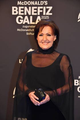 Ute Freudenberg at the benefit gala in favor of the McDonalds Childrens Aid Foundation on 6 12 2025 in Munich McDonalds Benefit Gala 2025 in Munich