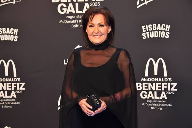 Ute Freudenberg at the benefit gala in favor of the McDonalds Childrens Aid Foundation on 6 12 2025 in Munich McDonalds Benefit Gala 2025 in Munich