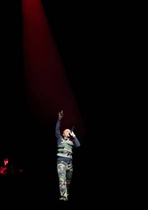 06 12 2025, xlakx, Entertainment Music, Luciano Still Human Tour 2025 v l The rapper Luciano buergerll Patrick Großmann is on stage at the Uber Arena Berlin Berlin during his Still Human Tour 2025 Daniel Lakomski
