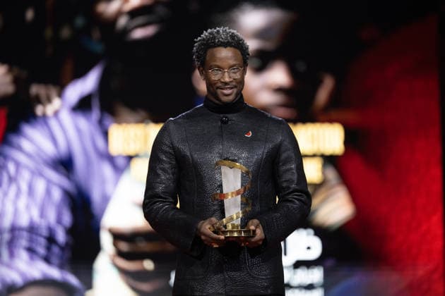 22nd International Marrakech Film Festival MARRAKECH, MOROCCO – DECEMBER 6: British-Nigerian director Akinola Davies Jr. wins the Best Actor Award for his film My Father’s Shadow during the 22nd International Marrakech Film Festival awards ceremony on December 6, 2025, in Marrakech, Morocco. Abu Adem Muhammed Anadolu Marrakech Morocco. Editorial use only. Please get in touch for any other usage.  Copyright: x2025xAnadoluxAbuxAdemxMuhammedx