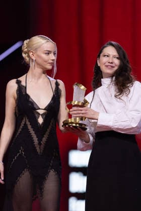 22nd Marrakech International Film Festival Day 9 nb Anya Taylor-Joy, Vladlena Sandu attends the closing ceremony during day 9 of the 22nd Marrakech International Film Festival on December 06, 2025 in Marrakech, Maroc. Photo by Nasser Berzane ABACAPRESS.COM Marrakech  Copyright: xBerzanexNasser ABACAx