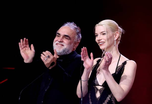 Karim Aïnouz and Anya Taylor Joy at the closing ceremony of the 22nd Marrakech International Film Festival, Morocco, on December 6, 2025 Dominique Jacovides Bestimage Closing ceremony of the 22nd Marrakech International Film Festival, Morocco, on December 6, 2025 Marrakech Maroc  Copyright: xDOMINIQUExJACOVIDESx xBESTIMAGExDOMINIQUExJACOVIDESx xBESTIMAGEx