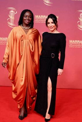 Aïssa Maïga et Erige Sehiri au photocall de la cérémonie de clôture de la 22ème édition du Festival International du Film de Marrakech, Maroc, le 6 décembre 2025 Dominique Jacovides Bestimage Photocall Closing ceremony of the 22nd Marrakech International Film Festival, Morocco, on December 6, 2025 Marrakech Maroc  Copyright: xDOMINIQUExJACOVIDESx xBESTIMAGExDOMINIQUExJACOVIDESx xBESTIMAGEx