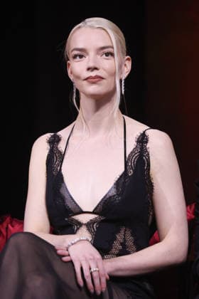 Anya Taylor Joy is seen on stage during the Closing Ceremony during the 22nd Marrakech International Film Festival during the Closing Ceremony during the 22nd Marrakech International Film Festival Marrakech, Morocco 06 12 2025 451320 2025 12 06 MARRAKECH Morocco  Copyright: xRomualdxMeigneuxx xStarfacex STAR_451320_027