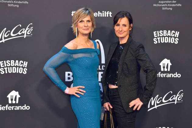 Barbara Hahlweg and Petra Glinski at the 20 McDonald s Benefit Gala in aid of the McDonald s Childrens Aid Foundation at the Eisbach Studios in Munich, 06 12 2025 Foto:xB.xInsingerx xFuturexImagex mcdonalds_5211