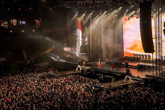 06 12 2025, Schladming, AUT, On the road in Styria, Ski Opening 2025, DAY 2, Backstreet Boys, in the picture Backstreet Boys,