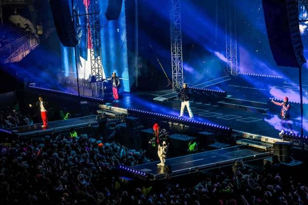 06 12 2025, Schladming, AUT, On the road in Styria, Ski Opening 2025, DAY 2, Backstreet Boys, in the picture Backstreet Boys,