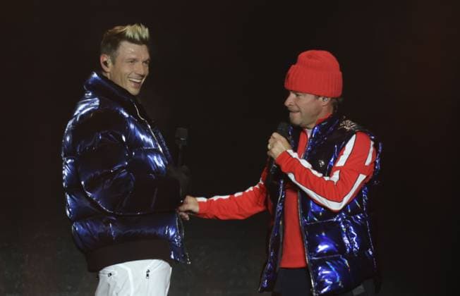 06 12 2025, Schladming, AUT, On the road in Styria, Ski Opening 2025, DAY 2, Backstreet Boys, in the picture Backstreet Boys,