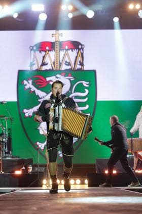 06 12 2025, Flachau, AUT, On the road in Salzburg, Ski Opening 2025, DAY 1, Andreas Gabalier, concert, in the picture Andreas Gabalier,