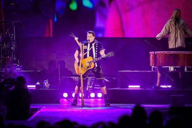 06 12 2025, Flachau, AUT, On the road in Salzburg, Ski Opening 2025, DAY 1, Andreas Gabalier, concert, in the picture Andreas Gabalier,