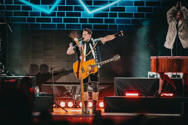 06 12 2025, Flachau, AUT, On the road in Salzburg, Ski Opening 2025, DAY 1, Andreas Gabalier, concert, in the picture Andreas Gabalier,