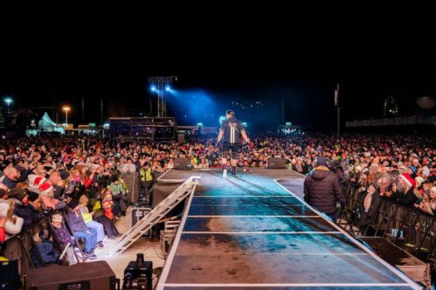 06 12 2025, Flachau, AUT, On the road in Salzburg, Ski Opening 2025, DAY 1, Andreas Gabalier, concert, in the picture Andreas Gabalier,