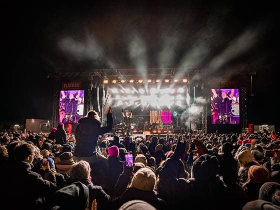 06 12 2025, Flachau, AUT, On the road in Salzburg, Ski Opening 2025, DAY 1, Andreas Gabalier, concert, in the picture Andreas Gabalier,
