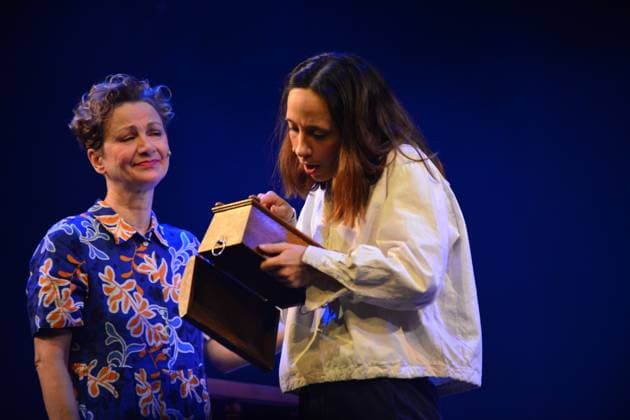 Anouk, premiere, GOP, theater, Essen, childrens musical, authors, Hendrikje Balsmeyer, Peter Maffay, actors, Anouk Leonie Ocker, grandmother and Affi Barbara Köhler, mother Alina Hill, father Mathias Meffert, Yaris Vincent Heinen, grandfather Sebastian Ciminski Knille and Ambrogio Vinella respectively Copyright: xHWxRIECKx