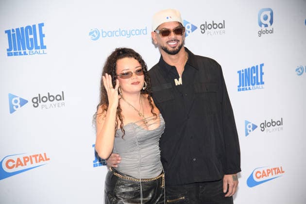 Capital s Jingle Bell Ball with Barclaycard Arrivals 2025 Sunday at O2 Arena, London Clementine Douglas and MK (aka Marc Kinchen) attends Capital s Jingle Bell Ball with Barclaycard 2025 at O2 Arena, London, England, UK on Sunday 7 December, 2025., Credit:Justin Ng Avalon UK, England, London, O2 Arena  Copyright: xJustinxNgx xAvalonx 1057419771