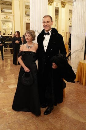 Milan, La Scala Premiere 2025, Guests in the Foyer. Guest pictured.  Copyright: xDuilioxPiaggesix xipa-agency.netx xDuilioxPiaggesix IPA_Agency_IPA68886963