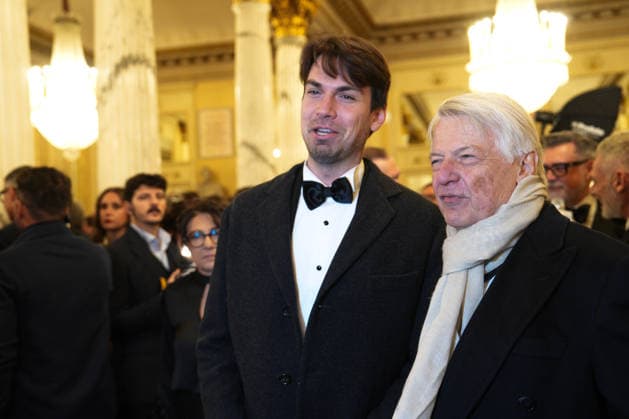Milan, La Scala Premiere 2025, Guests in the Foyer. Pictured: Ferruccio De Bortoli  Copyright: xDuilioxPiaggesix xipa-agency.netx xDuilioxPiaggesix IPA_Agency_IPA68887013