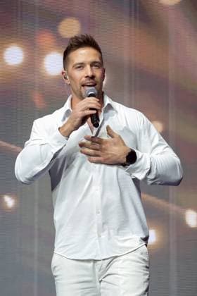 Schlager Night of the Year 2025 Ramon Roselly at the Schlager Night of the Year 2025 on 06 12 2025 in the Festhalle Frankfurt Frankfurt Festhalle Hessen