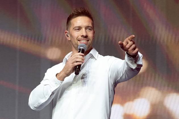 Schlager Night of the Year 2025 Ramon Roselly at the Schlager Night of the Year 2025 on 06 12 2025 in the Festhalle Frankfurt Frankfurt Festhalle Hessen