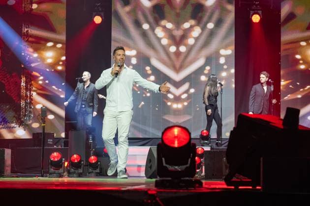 Schlager Night of the Year 2025 Ramon Roselly at the Schlager Night of the Year 2025 on 06 12 2025 in the Festhalle Frankfurt Frankfurt Festhalle Hessen