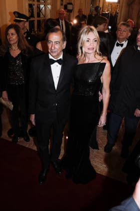 Milan, Guests arrive at the 2025 La Scala Premiere with Shostakovich s opera A Lady Macbeth of the Mtsensk District at Teatro alla Scala. Pictured: Giuseppe Sala (Mayor of Milan), Chiara Bazoli  Copyright: xAlessandroxBremecx xipa-agency.netx xx IPA_Agency_IPA68888557