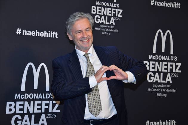 Timothy Peach McDonalds Benefit Gala McDonalds Childrens Aid Foundation Eisbach Studios Munich 06 December 2025