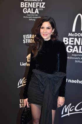 Chryssanthi Kavazi McDonalds Benefit Gala McDonalds Childrens Aid Foundation Eisbach Studios Munich 06 December 2025
