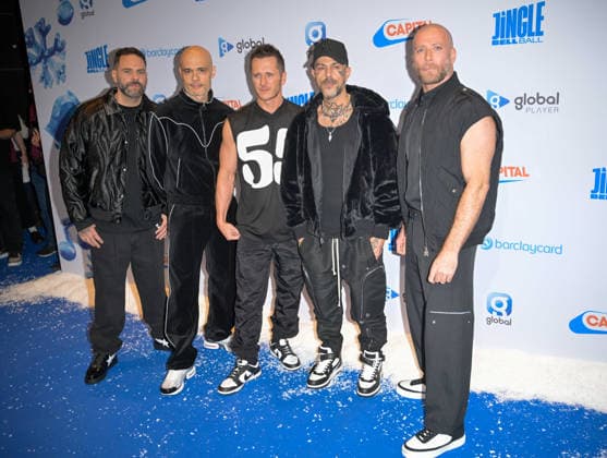 Capital s Jingle Bell Ball 2025 With Barclaycard Sunday - Arrivals Members of botband Five Scott Robinson, Sean Colon, Ritchie Neville, Abz Love and Jason Love Brown attend Capital s Jingle Bell Ball 2025 at The O2 Arena on December 07, 2025 in London, England, Credit:Jules Annan Avalon  Copyright: xJulesxAnnanx xAvalonx 1057459074
