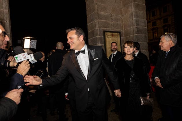 Teatro Alla Scala Season Inauguration in Milan MILAN, ITALY – DECEMBER 7: Senator Gian Marco Centinaio enters the Teatro alla Scala to attend the premiere in Milan, Italy, on December 7, 2025. Teatro alla Scala is one of the most famous theaters in the world, and the opera that opens the season is Lady Macbeth of the Mtsensk District by Dmitry Dmitrievich Shostakovich. High-ranking officials from the city, the state, and Italy s social, economic, and cultural circles are in attendance. Andrea Carrubba Anadolu Milan Italy. Editorial use only. Please get in touch for any other usage.  Copyright: x2025xAnadoluxAndreaxCarrubbax