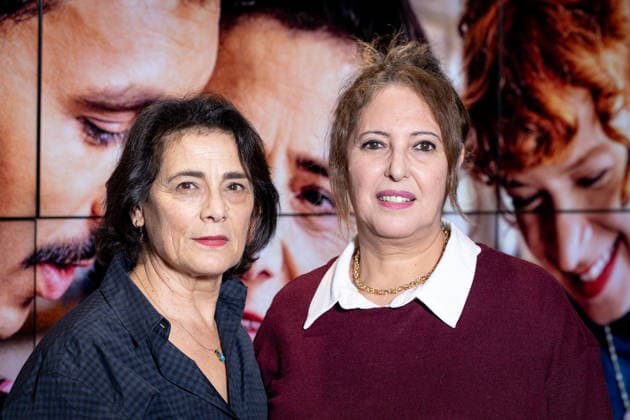 La Petite Cuisine De Mehdi Premiere - Paris AJ Hiam Abbass and Malika Zerrouki attends the premiere of ‘ La Petite Cuisine de Mehdi ’ held at UGC Les Halles cinema, in Paris, France on December 8, 2025. Photo by Alexis Jumeau ABACAPRESS.COM Paris France  Copyright: xJumeauxAlexis ABACAx