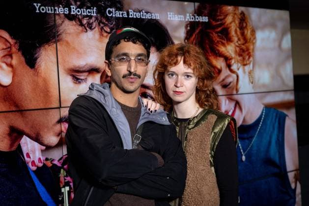 La Petite Cuisine De Mehdi Premiere - Paris AJ Younes Boucif and Clara Bretheau attends the premiere of ‘ La Petite Cuisine de Mehdi ’ held at UGC Les Halles cinema, in Paris, France on December 8, 2025. Photo by Alexis Jumeau ABACAPRESS.COM Paris France  Copyright: xJumeauxAlexis ABACAx