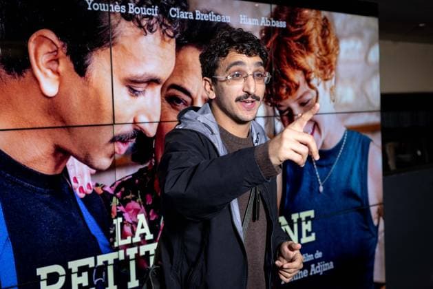 La Petite Cuisine De Mehdi Premiere - Paris AJ Younes Boucif attends the premiere of ‘ La Petite Cuisine de Mehdi ’ held at UGC Les Halles cinema, in Paris, France on December 8, 2025. Photo by Alexis Jumeau ABACAPRESS.COM Paris France  Copyright: xJumeauxAlexis ABACAx