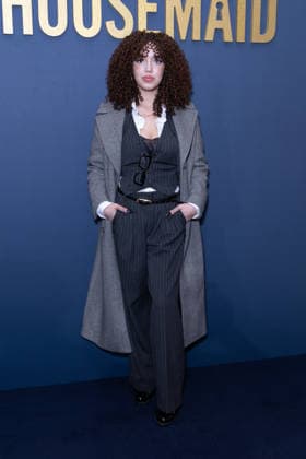 December 8, 2025, London, United Kingdom: Amazing Arabella aka Arabella Daho attends the UK Special Screening of The Housemaid at Odeon Luxe in Leicester Square. London United Kingdom - ZUMAs197 20251208_aaa_s197_164 Copyright: xPhilxLewisx