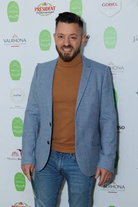 Fou de Patisserie Awards ceremony at the Madeleine theatre Celebrity arrivals on the red carpet Ceremonie des Trophees Fou de Patisserie au theatre de la Madeleine Arrivees des celebrites sur le tapis rouge Nicolas Guercio 451371 2025 12 08 Paris France  Copyright: xSebastienxFremontx xStarfacex STAR_451371_058