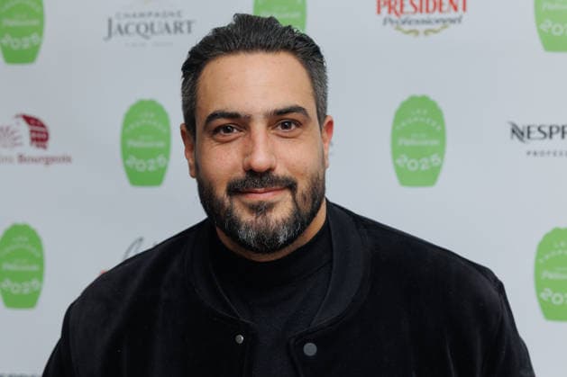 Fou de Patisserie Awards ceremony at the Madeleine theatre Celebrity arrivals on the red carpet Ceremonie des Trophees Fou de Patisserie au theatre de la Madeleine Arrivees des celebrites sur le tapis rouge Jeffrey Cagnes 451371 2025 12 08 Paris France  Copyright: xSebastienxFremontx xStarfacex STAR_451371_063
