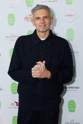 Fou de Patisserie Awards ceremony at the Madeleine theatre Celebrity arrivals on the red carpet Ceremonie des Trophees Fou de Patisserie au theatre de la Madeleine Arrivees des celebrites sur le tapis rouge Christophe Adam 451371 2025 12 08 Paris France  Copyright: xSebastienxFremontx xStarfacex STAR_451371_070