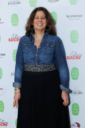 Fou de Patisserie Awards ceremony at the Madeleine theatre Celebrity arrivals on the red carpet Ceremonie des Trophees Fou de Patisserie au theatre de la Madeleine Arrivees des celebrites sur le tapis rouge Myriam Sabet 451371 2025 12 08 Paris France  Copyright: xSebastienxFremontx xStarfacex STAR_451371_087