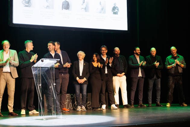 Fou de Patisserie Awards ceremony at the Madeleine theatre Ceremonie des Trophees Fou de Patisserie au theatre de la Madeleine Le jury 451373 2025 12 08 Paris France  Copyright: xSebastienxFremontx xStarfacex STAR_451373_012